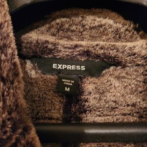 Express Faux Fur Coat